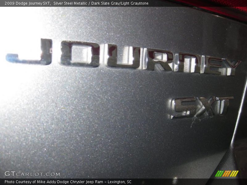 Silver Steel Metallic / Dark Slate Gray/Light Graystone 2009 Dodge Journey SXT