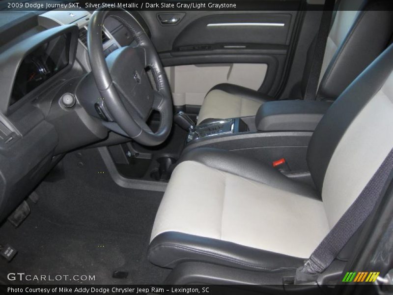 Silver Steel Metallic / Dark Slate Gray/Light Graystone 2009 Dodge Journey SXT