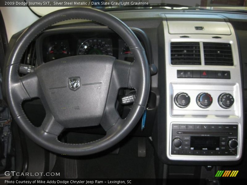 Silver Steel Metallic / Dark Slate Gray/Light Graystone 2009 Dodge Journey SXT