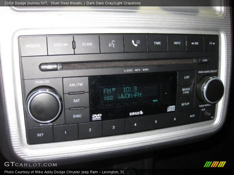 Silver Steel Metallic / Dark Slate Gray/Light Graystone 2009 Dodge Journey SXT