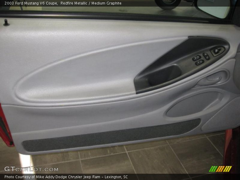 Redfire Metallic / Medium Graphite 2003 Ford Mustang V6 Coupe