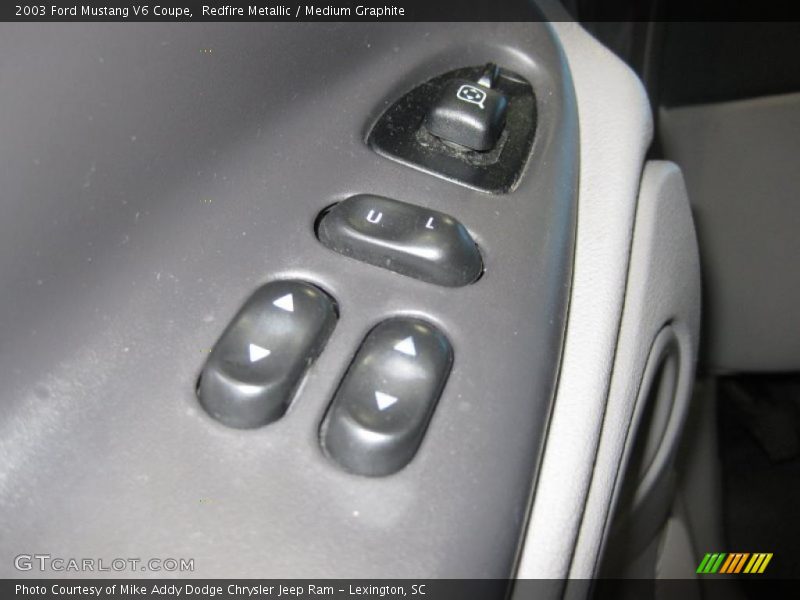 Redfire Metallic / Medium Graphite 2003 Ford Mustang V6 Coupe