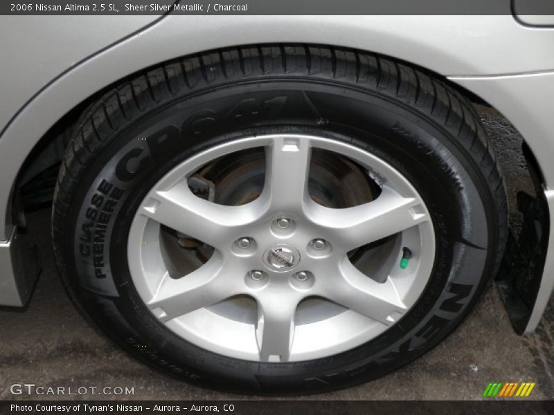 Sheer Silver Metallic / Charcoal 2006 Nissan Altima 2.5 SL