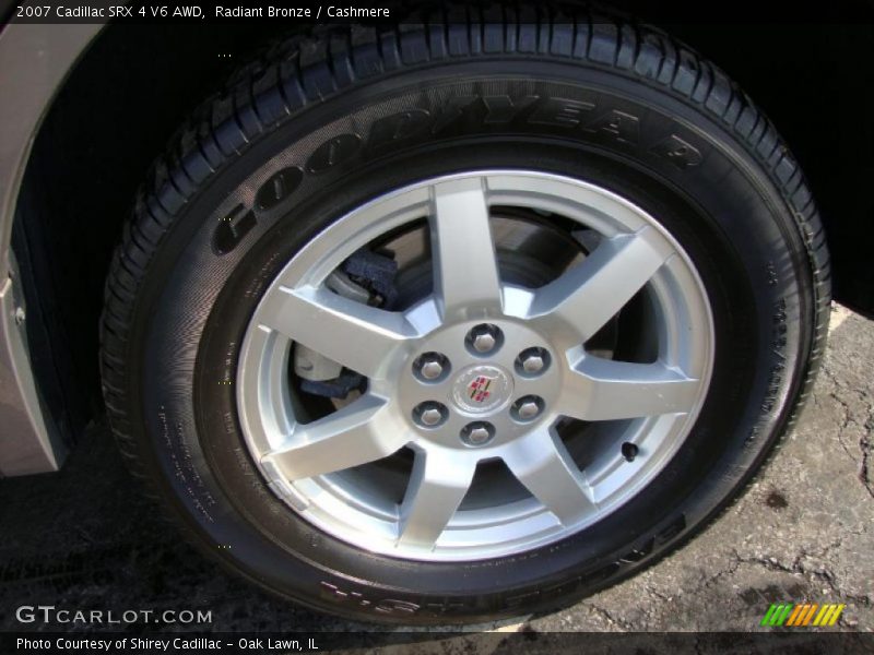 Radiant Bronze / Cashmere 2007 Cadillac SRX 4 V6 AWD