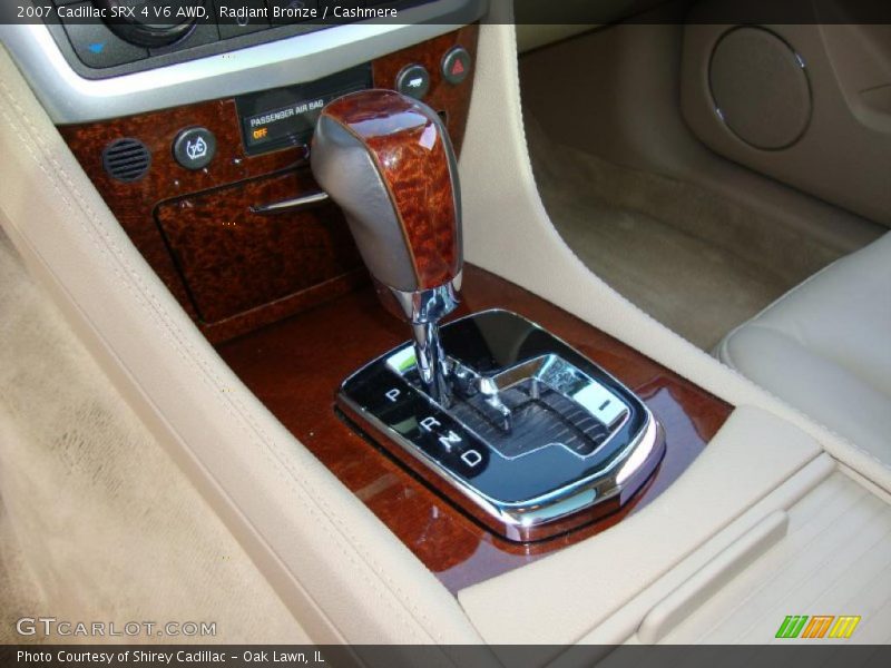 Radiant Bronze / Cashmere 2007 Cadillac SRX 4 V6 AWD