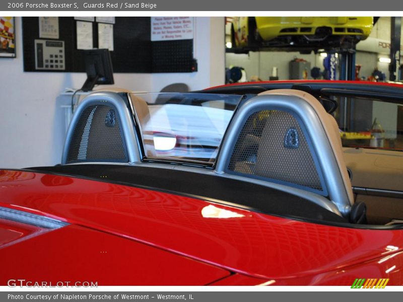 Guards Red / Sand Beige 2006 Porsche Boxster S