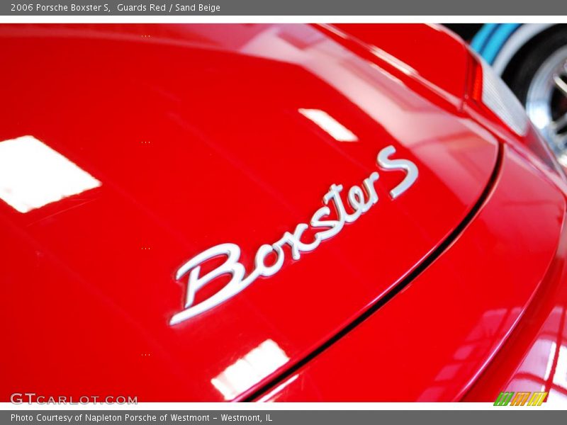 Guards Red / Sand Beige 2006 Porsche Boxster S