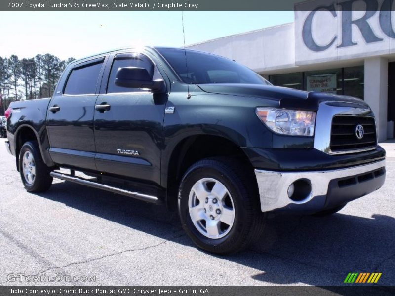 Slate Metallic / Graphite Gray 2007 Toyota Tundra SR5 CrewMax