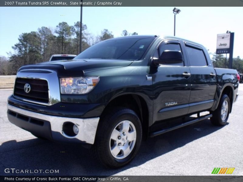 Slate Metallic / Graphite Gray 2007 Toyota Tundra SR5 CrewMax