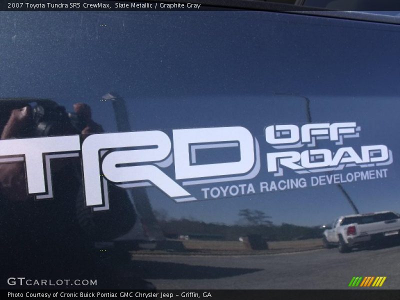 Slate Metallic / Graphite Gray 2007 Toyota Tundra SR5 CrewMax