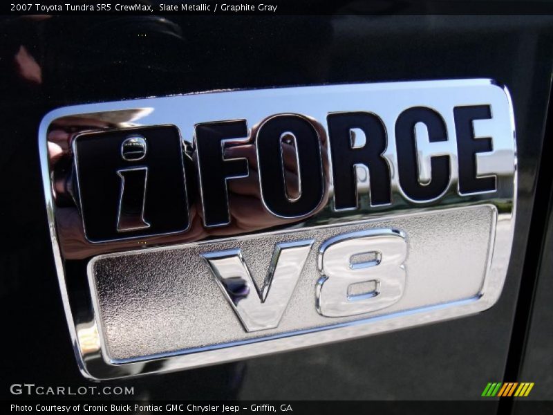 Slate Metallic / Graphite Gray 2007 Toyota Tundra SR5 CrewMax