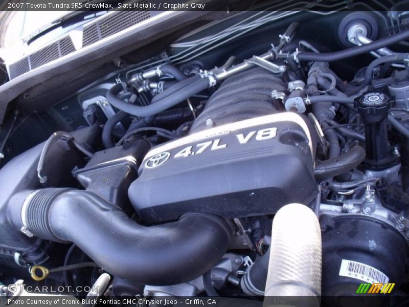 Slate Metallic / Graphite Gray 2007 Toyota Tundra SR5 CrewMax