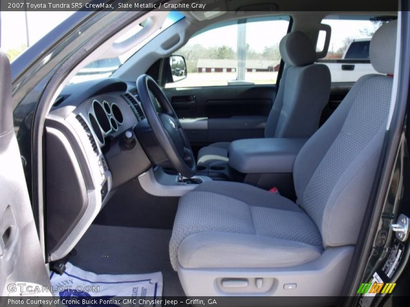 Slate Metallic / Graphite Gray 2007 Toyota Tundra SR5 CrewMax