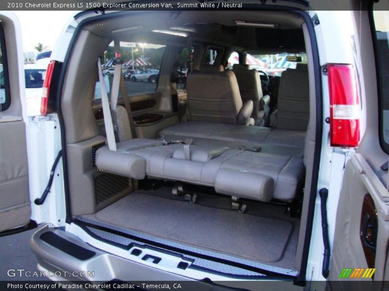 Summit White / Neutral 2010 Chevrolet Express LS 1500 Explorer Conversion Van