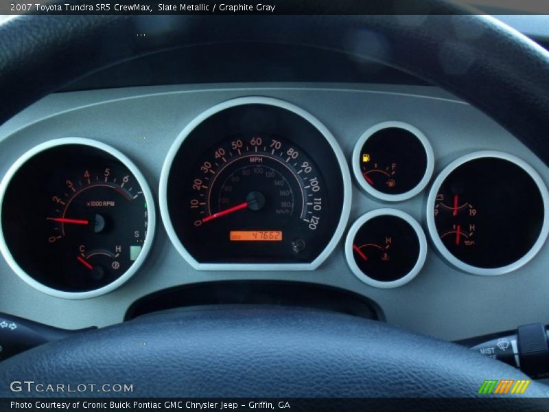 Slate Metallic / Graphite Gray 2007 Toyota Tundra SR5 CrewMax