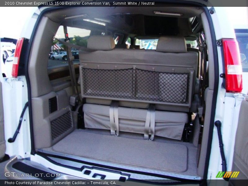 Summit White / Neutral 2010 Chevrolet Express LS 1500 Explorer Conversion Van