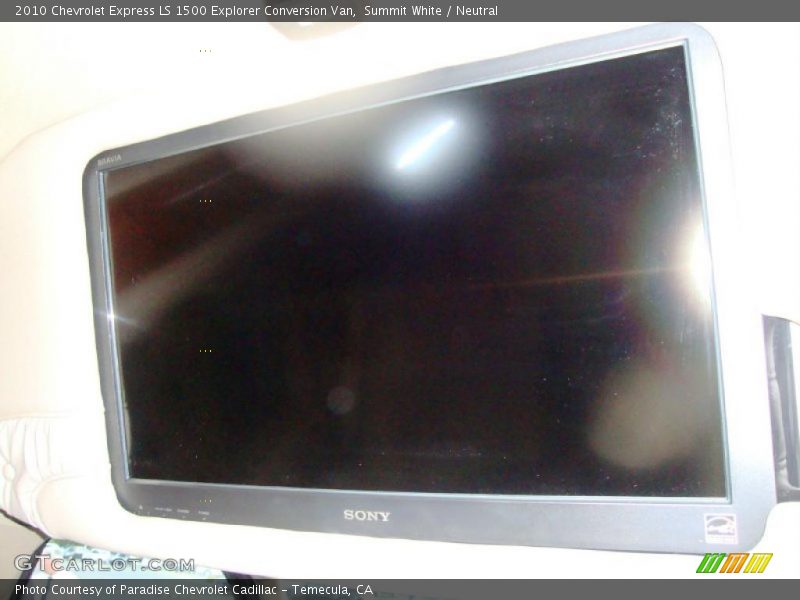 Summit White / Neutral 2010 Chevrolet Express LS 1500 Explorer Conversion Van