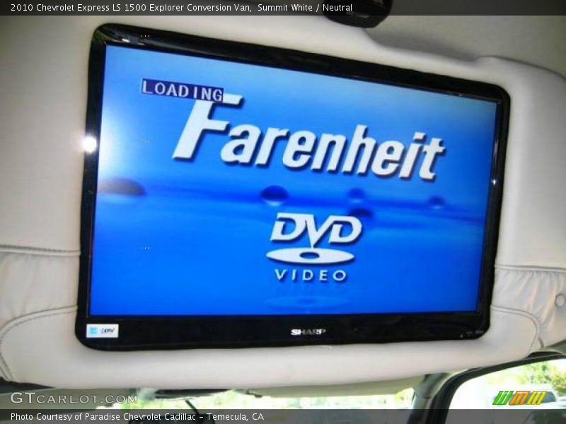 Summit White / Neutral 2010 Chevrolet Express LS 1500 Explorer Conversion Van