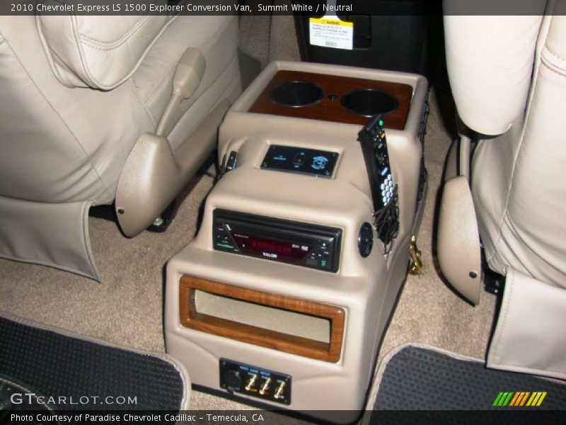 Summit White / Neutral 2010 Chevrolet Express LS 1500 Explorer Conversion Van