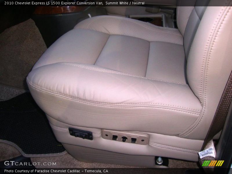 Summit White / Neutral 2010 Chevrolet Express LS 1500 Explorer Conversion Van