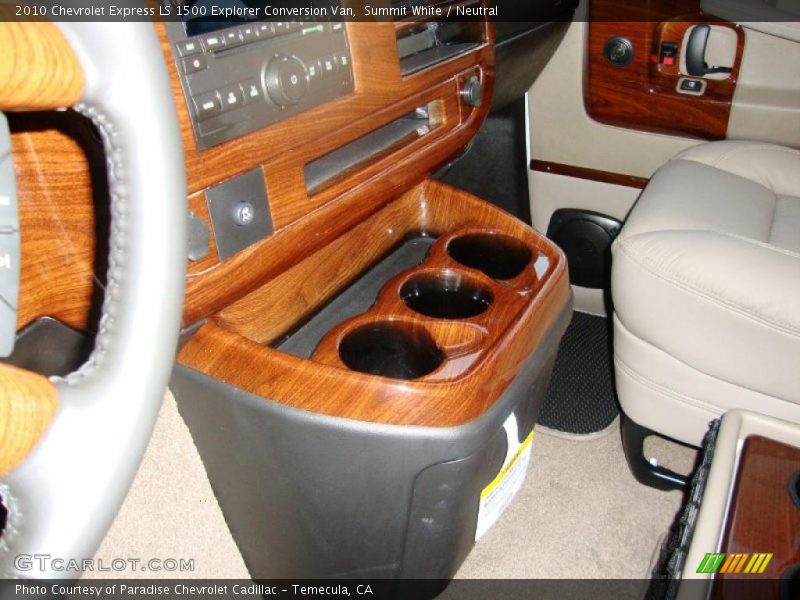 Summit White / Neutral 2010 Chevrolet Express LS 1500 Explorer Conversion Van