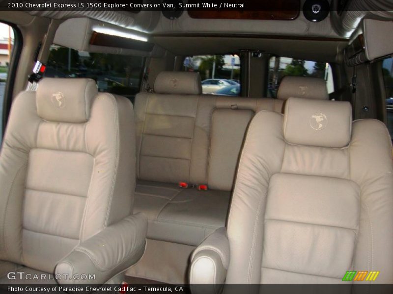 Summit White / Neutral 2010 Chevrolet Express LS 1500 Explorer Conversion Van