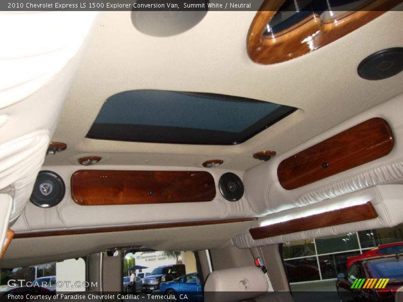 Summit White / Neutral 2010 Chevrolet Express LS 1500 Explorer Conversion Van
