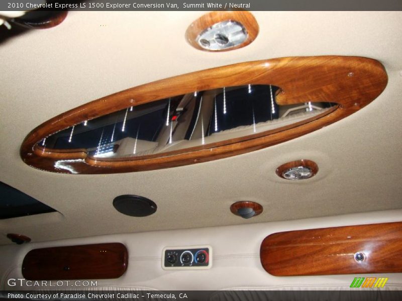 Summit White / Neutral 2010 Chevrolet Express LS 1500 Explorer Conversion Van