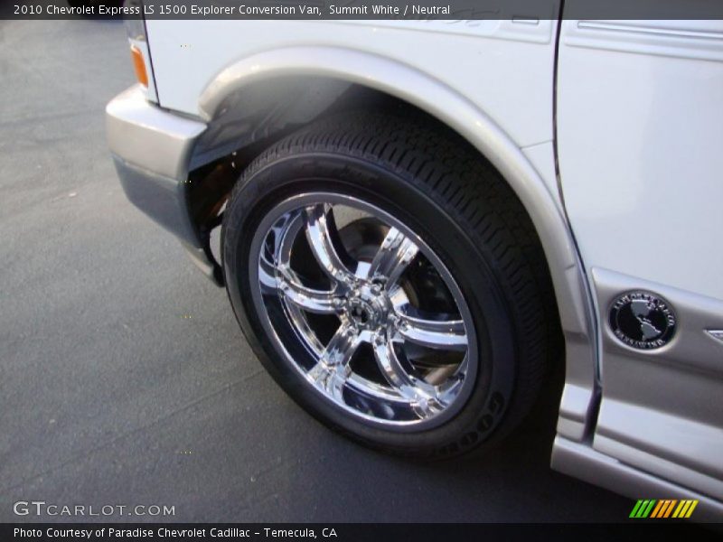 Summit White / Neutral 2010 Chevrolet Express LS 1500 Explorer Conversion Van