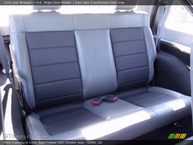 Bright Silver Metallic / Dark Slate Gray/Medium Slate Gray 2009 Jeep Wrangler X 4x4