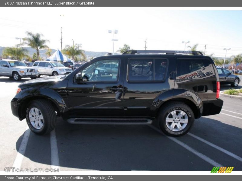 Super Black / Graphite 2007 Nissan Pathfinder LE