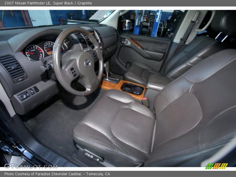 Super Black / Graphite 2007 Nissan Pathfinder LE