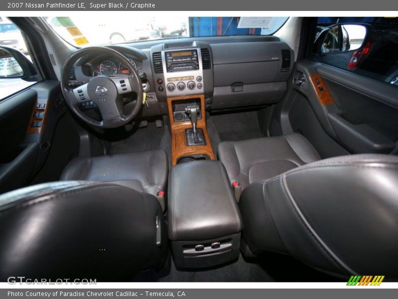 Super Black / Graphite 2007 Nissan Pathfinder LE