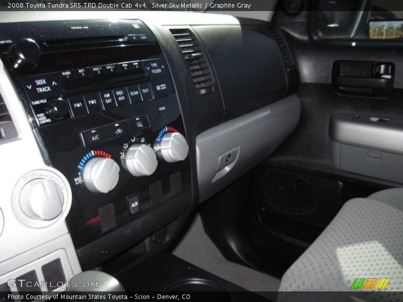Silver Sky Metallic / Graphite Gray 2008 Toyota Tundra SR5 TRD Double Cab 4x4