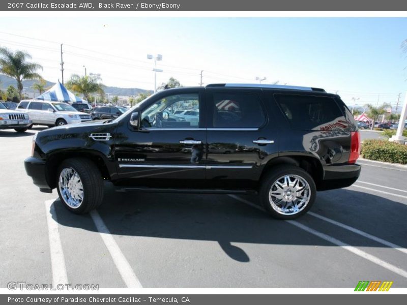 Black Raven / Ebony/Ebony 2007 Cadillac Escalade AWD