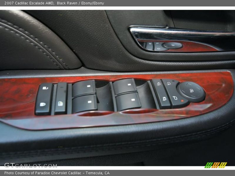 Black Raven / Ebony/Ebony 2007 Cadillac Escalade AWD