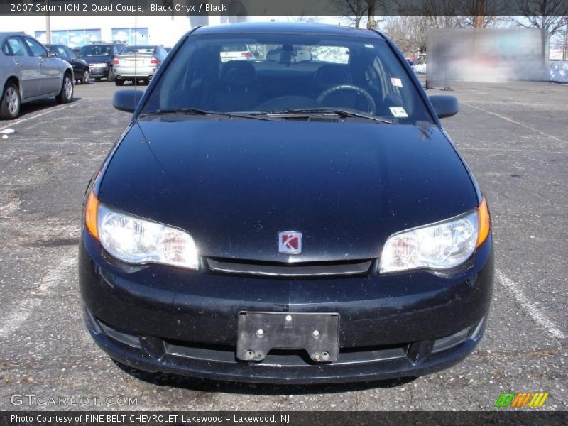 Black Onyx / Black 2007 Saturn ION 2 Quad Coupe