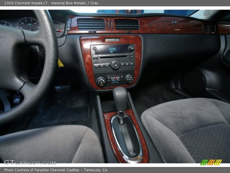 Imperial Blue Metallic / Gray 2009 Chevrolet Impala LT