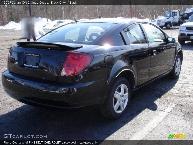 Black Onyx / Black 2007 Saturn ION 2 Quad Coupe