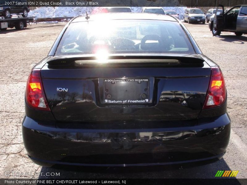 Black Onyx / Black 2007 Saturn ION 2 Quad Coupe