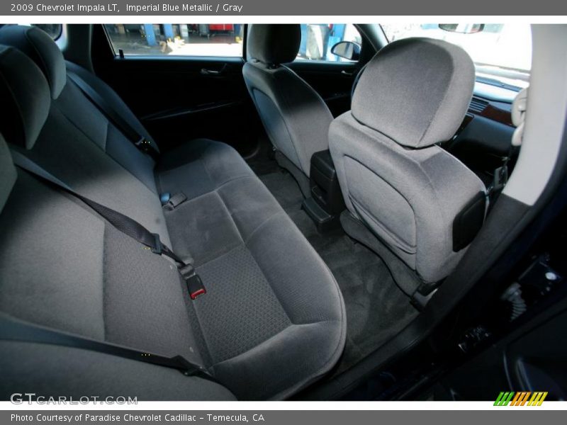 Imperial Blue Metallic / Gray 2009 Chevrolet Impala LT