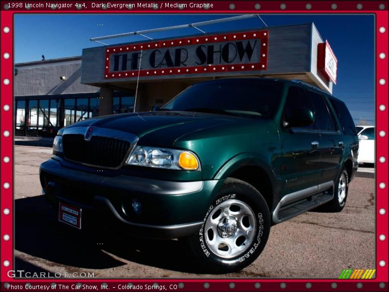 Dark Evergreen Metallic / Medium Graphite 1998 Lincoln Navigator 4x4