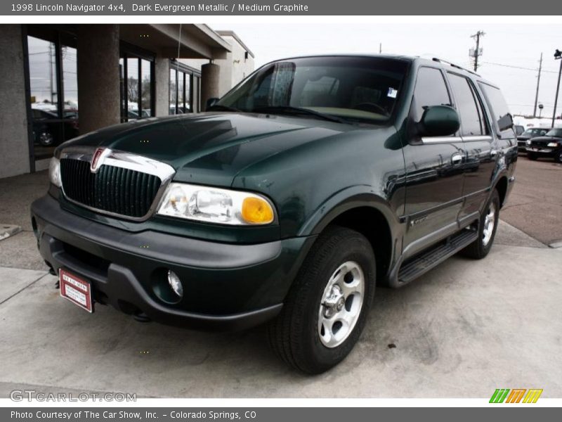 Dark Evergreen Metallic / Medium Graphite 1998 Lincoln Navigator 4x4