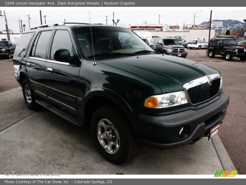 Dark Evergreen Metallic / Medium Graphite 1998 Lincoln Navigator 4x4