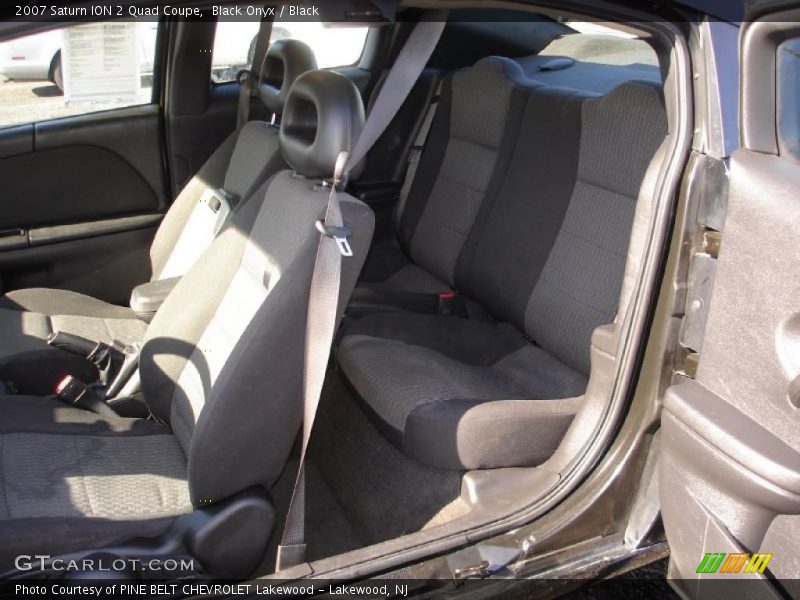 Black Onyx / Black 2007 Saturn ION 2 Quad Coupe