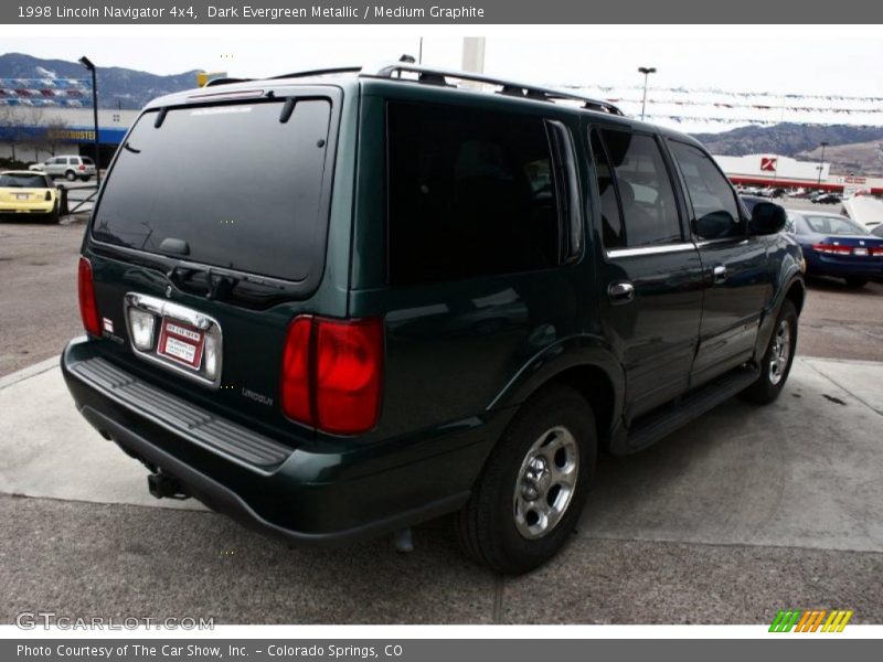 Dark Evergreen Metallic / Medium Graphite 1998 Lincoln Navigator 4x4