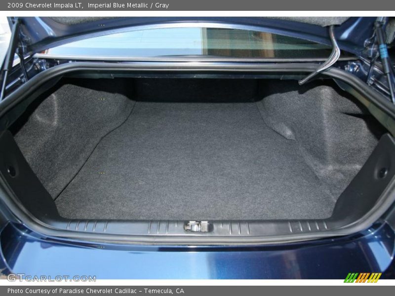 Imperial Blue Metallic / Gray 2009 Chevrolet Impala LT
