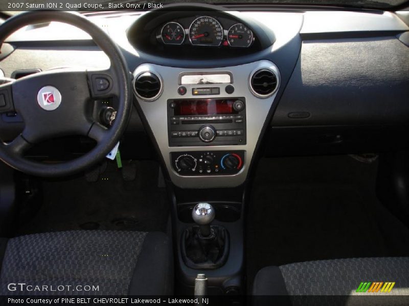 Black Onyx / Black 2007 Saturn ION 2 Quad Coupe