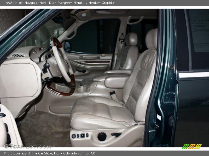 Dark Evergreen Metallic / Medium Graphite 1998 Lincoln Navigator 4x4