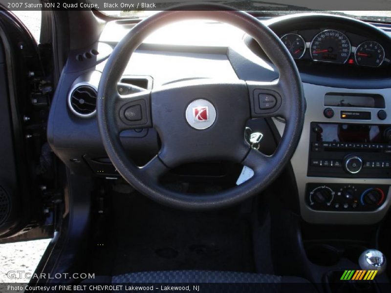 Black Onyx / Black 2007 Saturn ION 2 Quad Coupe